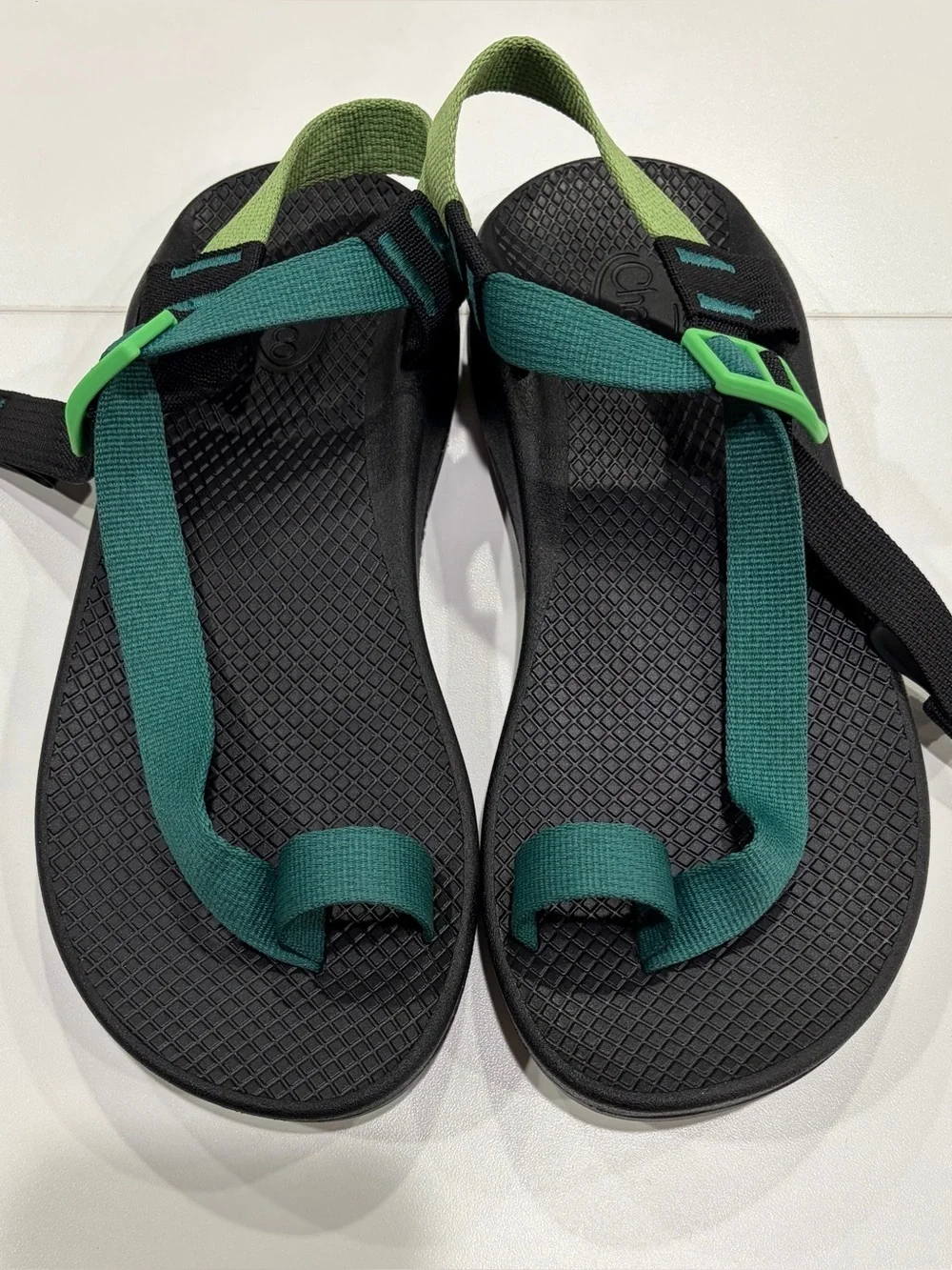 Chaco Women's SIze 8 Bodhi Sandals Green NWT Water Shoes Chacos Adjustable